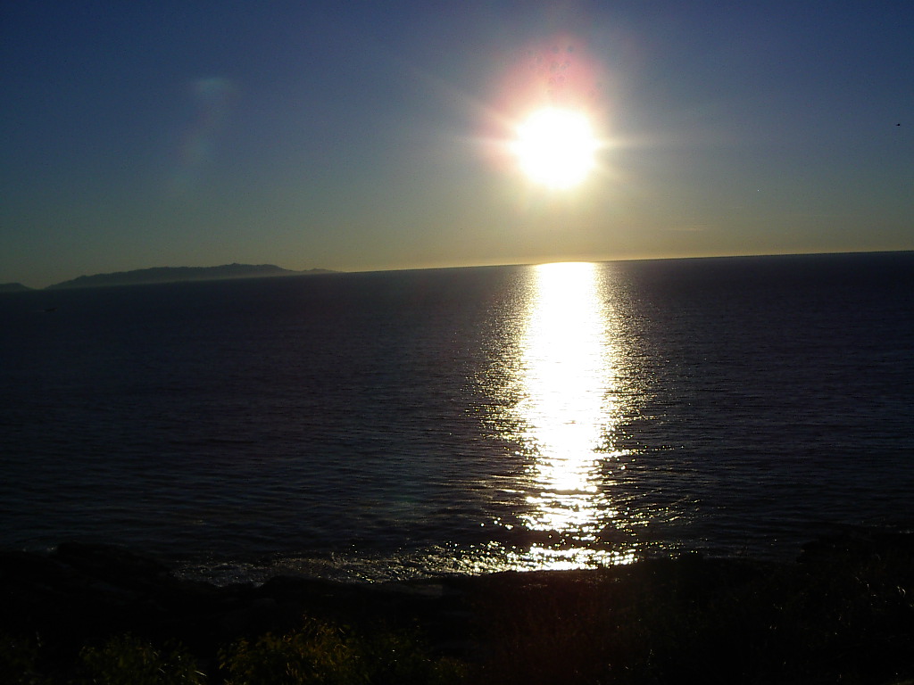 A Photo of a Candle Shore sunset.